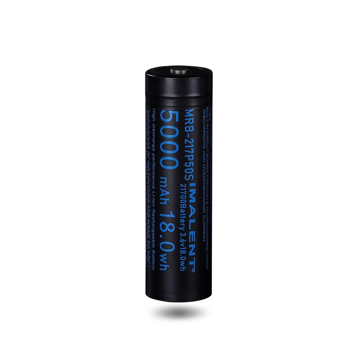 IMALENT MRB-217P50S 21700 5000 mAh 3.6V oplaadbare batterij