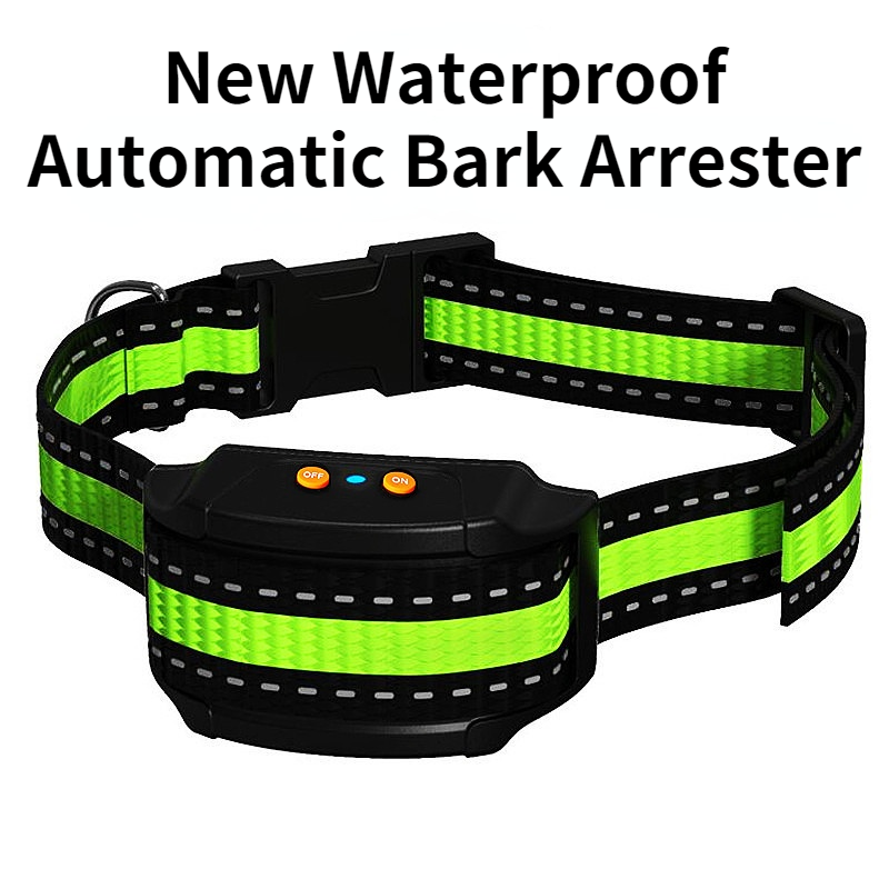 Intelligent anti-blafapparaat voor honden USB elektrische ultrasone halsband humane trainingshulpmiddel voor een rustig thuis
