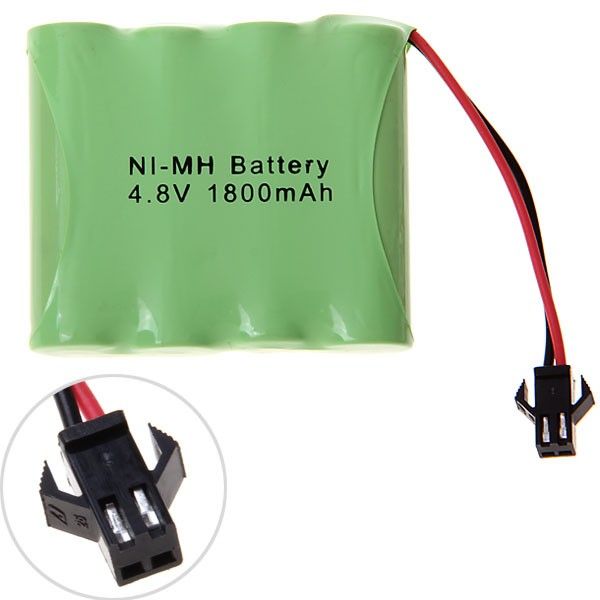 Ni-MH AA 4.8V 1800mAh SM Plug Accupack