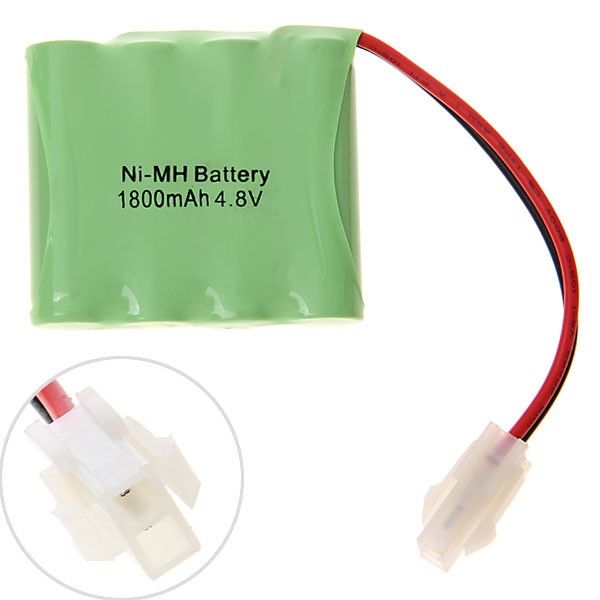 Ni-MH AA 4.8V 1800mAh 557 Plug Accupack