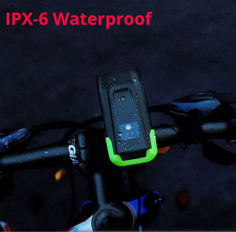 Fietslampen 2X T6 USB Oplaadbaar 2400 Lumen Zes Modi voor Fietsveiligheid en Stadsforensen