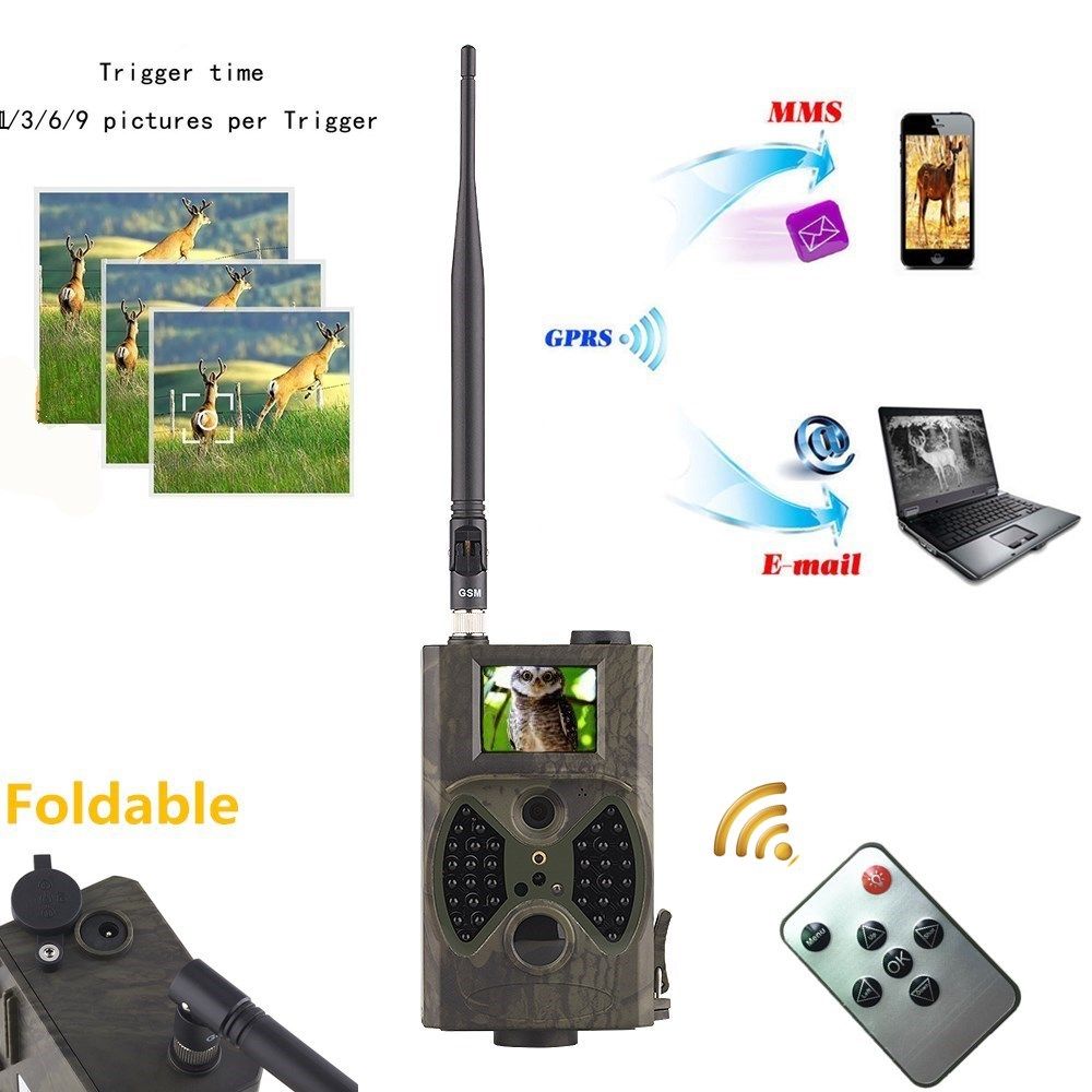 HC-300M 12MP Nachtzicht jachtcamera met 1080P video mogelijkheid en infrarood voor wildmonitoring