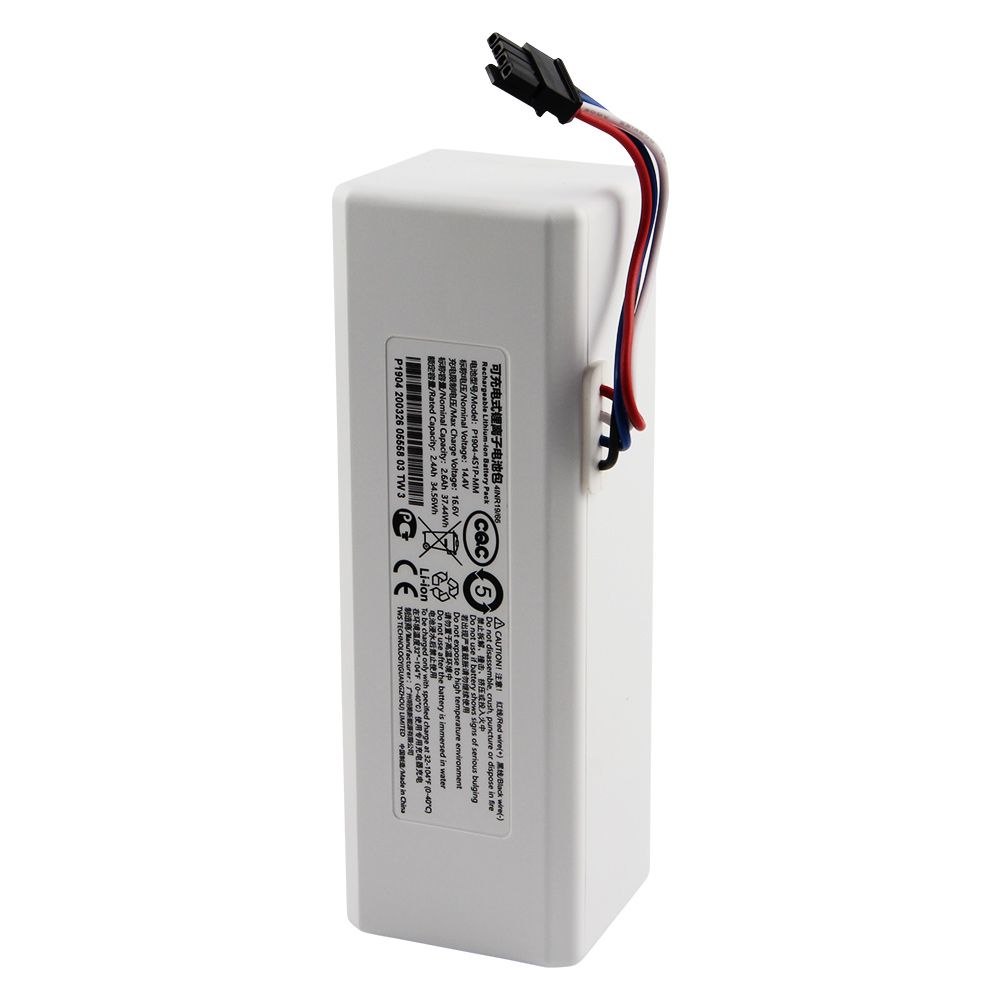 Originele robotaccu 1C P1904-4S1P-MM voor Xiaomi Mijia Mi stofzuigende en dweilende robot, hoge capaciteit