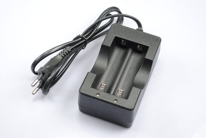 OEM-oplader snellaadoplossing 18650 batterijen dubbele uitgang universele spanning compact technisch accessoire