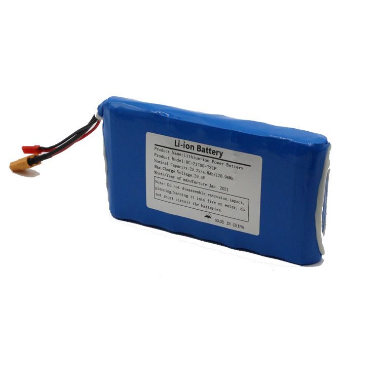 21700-7S1P-25.2V Hoogcapaciteitsaccupakket - Lichtgewicht Li-Ion skateboard energieoplossing met robuuste veiligheidskenmerken