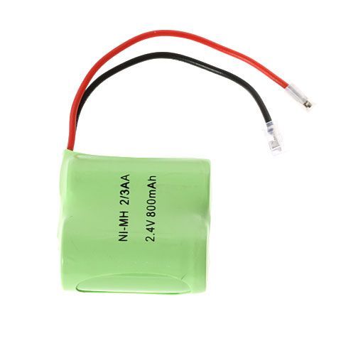 Milieuvriendelijke 2,4V 2/3 AA 800mAh Ni-MH oplaadbare batterij voor elektronische apparaten en kinderspeelgoed