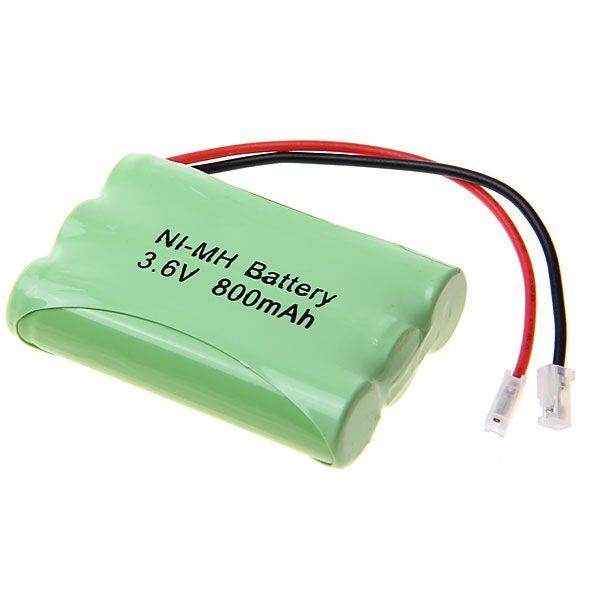 3,6V AA 800mAh Ni-MH oplaadbare batterij, milieuvriendelijk, hoog vermogen voor huishoudelijke apparaten en game-apparaten