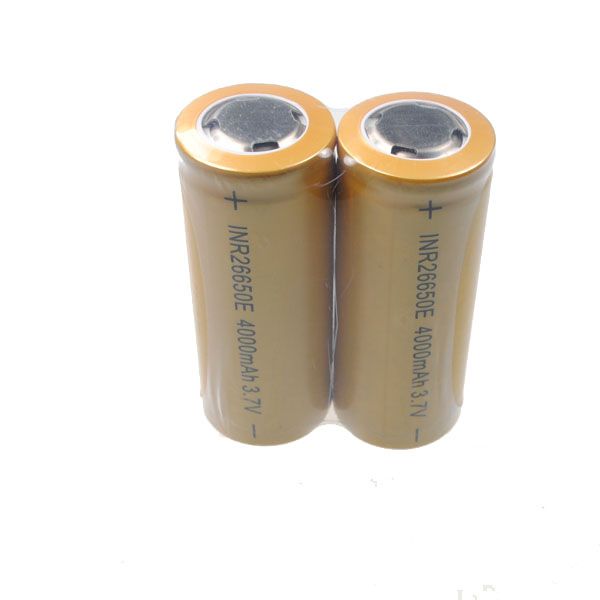 UltraFire 26650 Li-ion oplaadbare batterij 4000mAh lange gebruiksduur hoge capaciteit ideaal voor zaklampen speelgoed