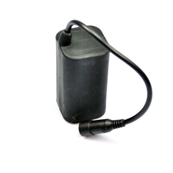 Waterdicht 8.4V oplaadbaar 4x18650 accupakket voor fietsverlichting hoge capaciteit 5200mAh fietsveiligheid