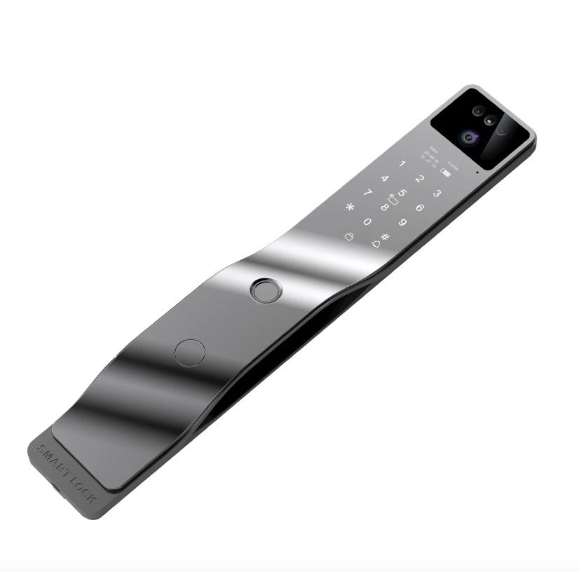 Tuya Wifi 3D Gezichtsherkenning Slim Deurslot Ingebouwde Camera Huisbeveiliging Intelligente Vingerafdruk