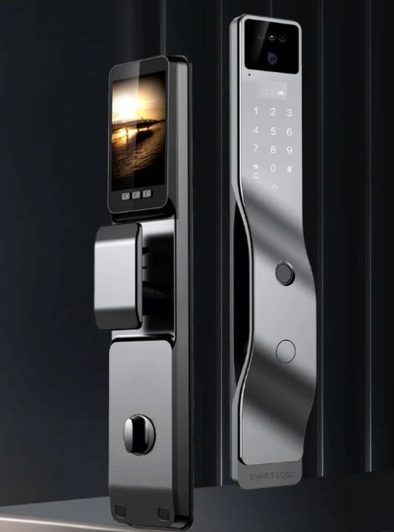 Tuya Wifi 3D Gezichtsherkenning Slim Deurslot Ingebouwde Camera Huisbeveiliging Intelligente Vingerafdruk