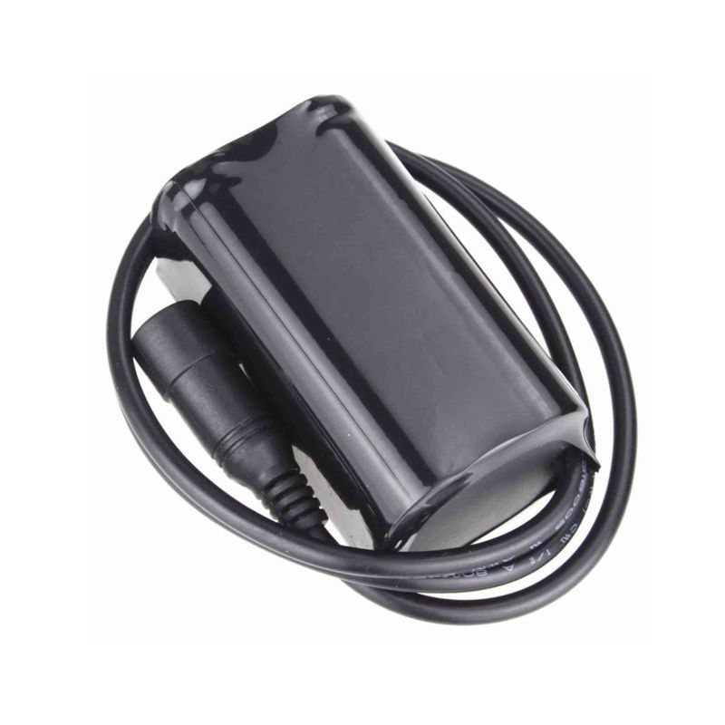 Verlicht ritten met 5521 DC-interface 8.4V lichtbatterijset hoogcapaciteit oplaadbare fietsavonturenuitrusting