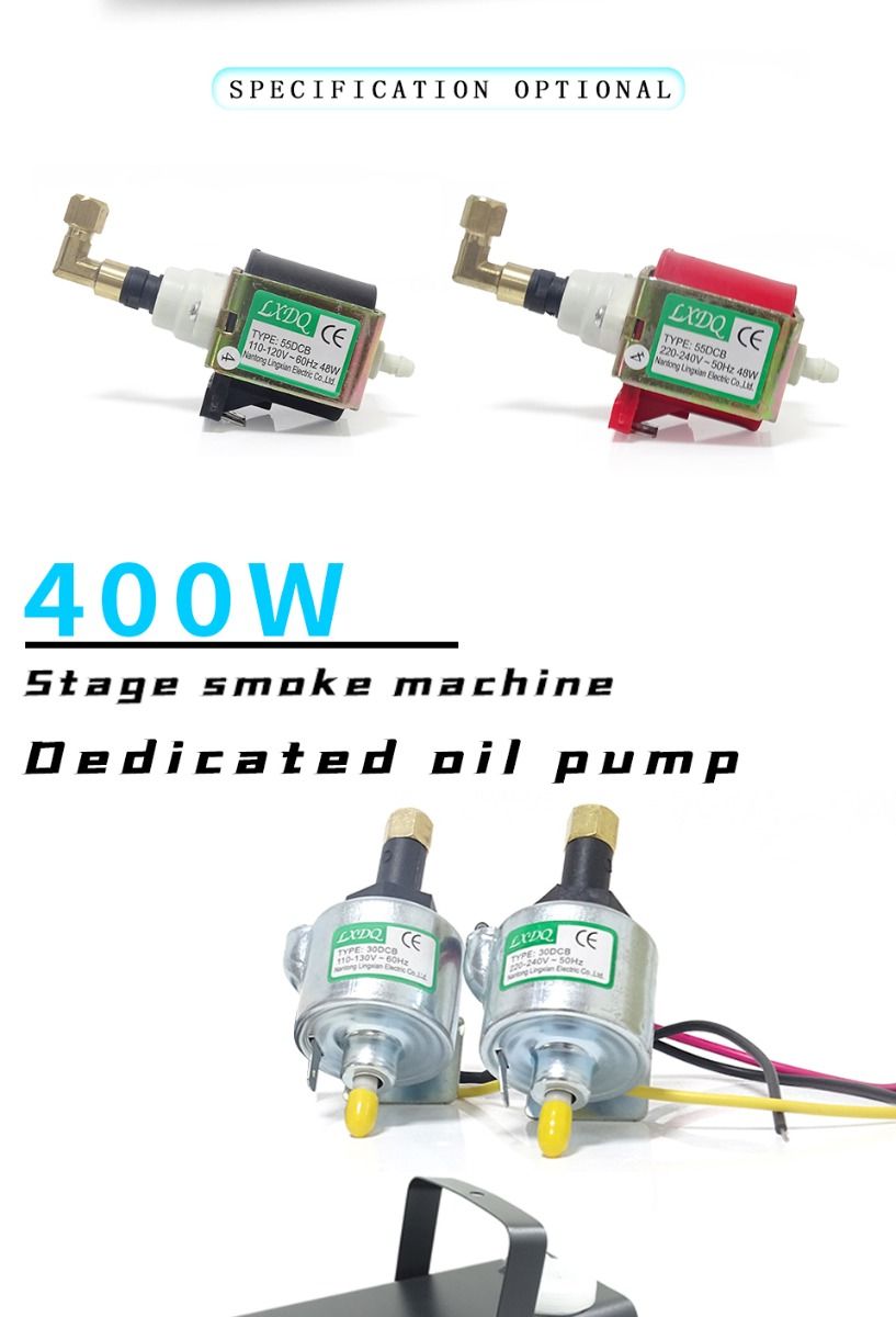 Oliepomp Krachtpomp 55DCB voor Mistmachines Elektromagnetische Pomp Precisie Oliecontrole Fluisterstille Prestaties