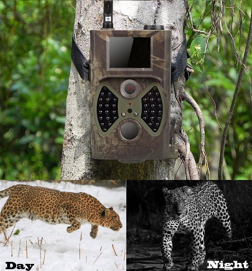HC-300M 12MP Nachtzicht jachtcamera met 1080P video mogelijkheid en infrarood voor wildmonitoring