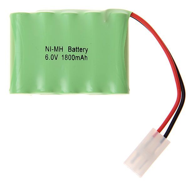 6V AA 1800mAh Ni-MH oplaadbaar batterijpak, hoogcapaciteits milieuvriendelijke batterij voor speelgoed en elektronica
