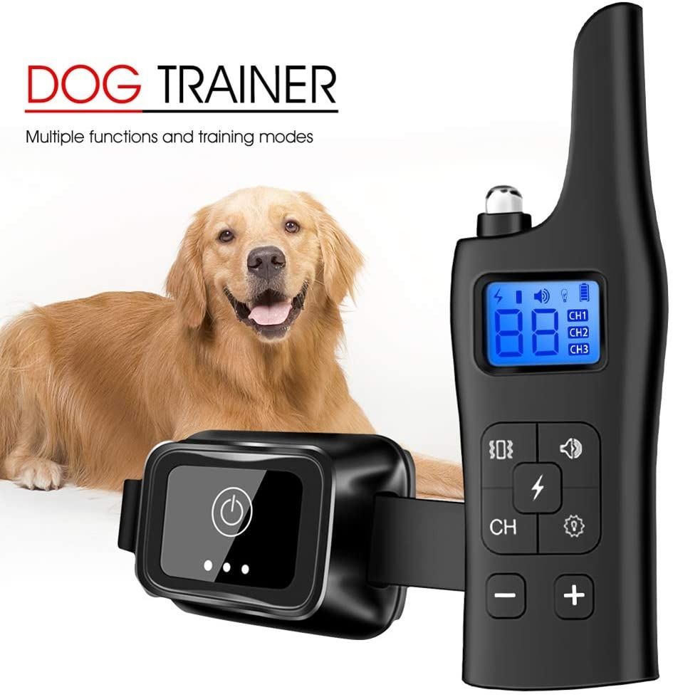 NIEUWE 800m Elektrische Hondentrainingshalsband met 3 Trainingsmodi voor Veilige Huisdierentraining Perfect voor Alle Hondenmaten