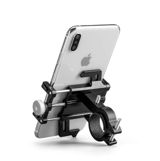 ROCKBROS Telefoonhouder Motorfiets Elektrische Fiets CNC Aluminium Beugel Vijf Klauwen Veilig Duurzaam Design