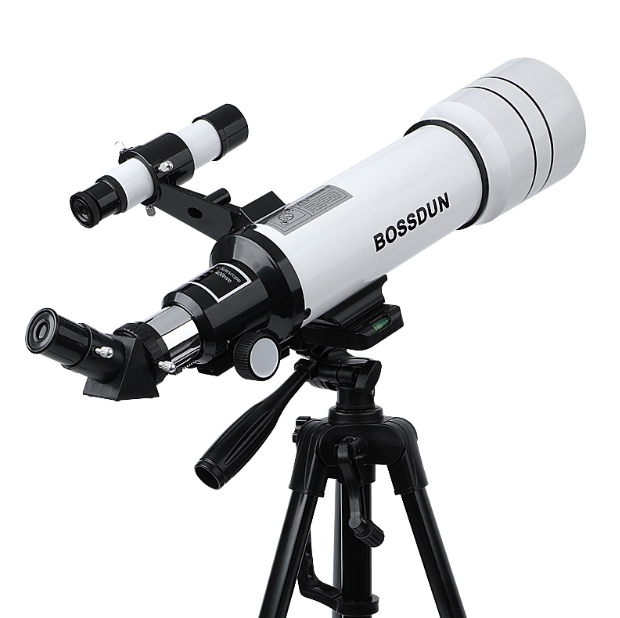 Bossdun 333X Professionele Astronomische Telescoop voor Kinderen Grote Objectieflens voor Maanobservatie en Sterrenkijken