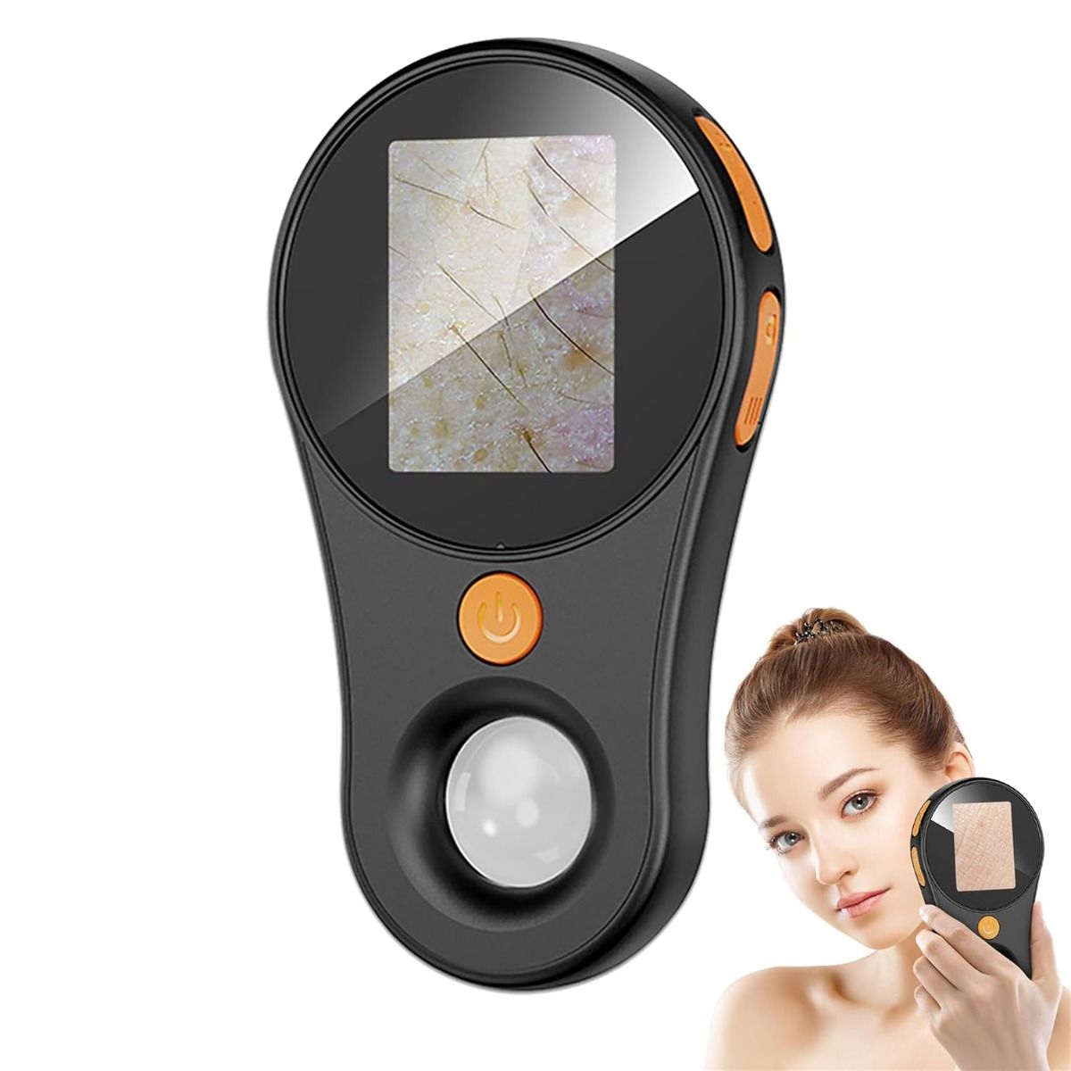 Digitale microscoop 500x vergroting 2MP loep elektronica reparatie video munten microscoop handheld dermatoscoop huidanalysemachine