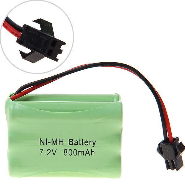 7.2V AAA 800mAh Ni-MH Oplaadbare Batterij Milieuvriendelijk Hoge Capaciteit voor Speelgoed Modelvliegtuigen Boten