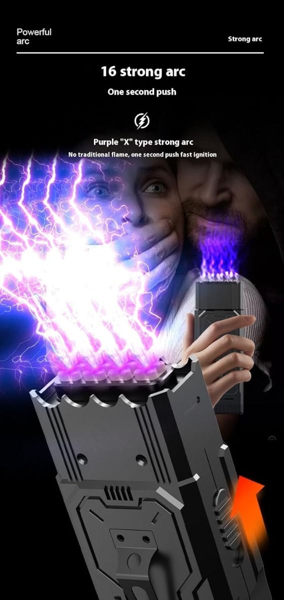 Multifunctionele oplaadbare zelfverdedigings-LED-zaklamp met booglasser en verborgen cameradetectoren, draagbare zelfbeschermende tactische zaklamp