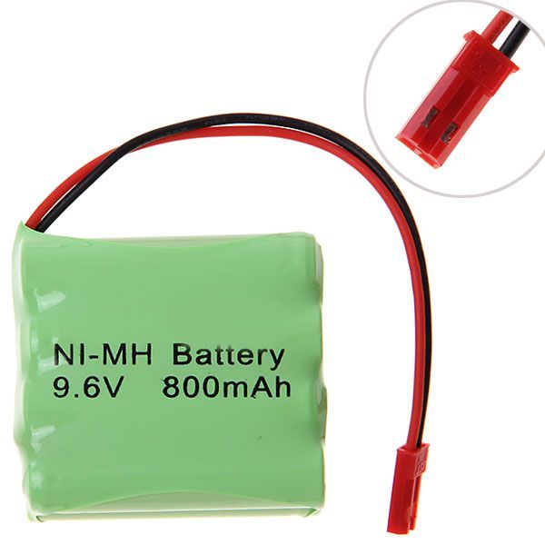 Milieuvriendelijke 9.6V AAA 800mAh Ni-MH oplaadbare batterijpak voor langdurige stroom in elektronische apparaten