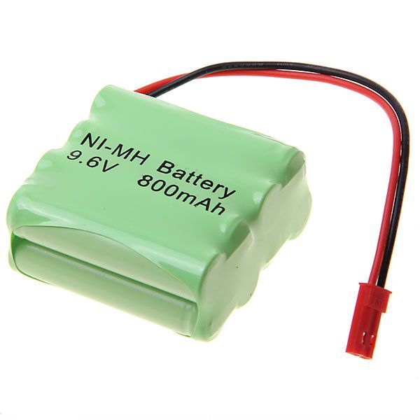 Milieuvriendelijke 9.6V AAA 800mAh Ni-MH oplaadbare batterijpak voor langdurige stroom in elektronische apparaten