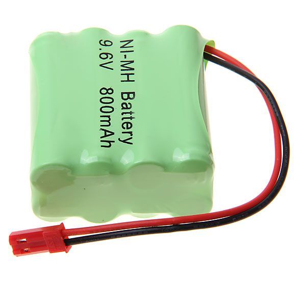 Milieuvriendelijke 9.6V AAA 800mAh Ni-MH oplaadbare batterijpak voor langdurige stroom in elektronische apparaten