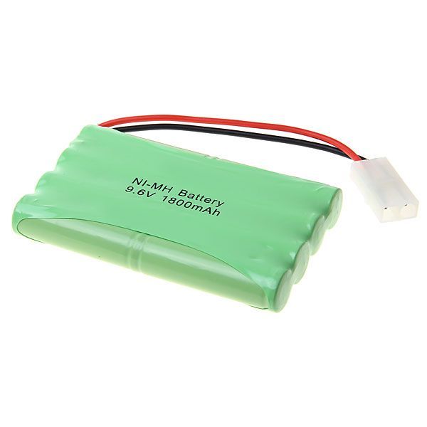 Milieuvriendelijke 9,6V AA 1800mAh Ni-MH oplaadbare batterij voor gamecontrollers en huishoudelijke apparaten
