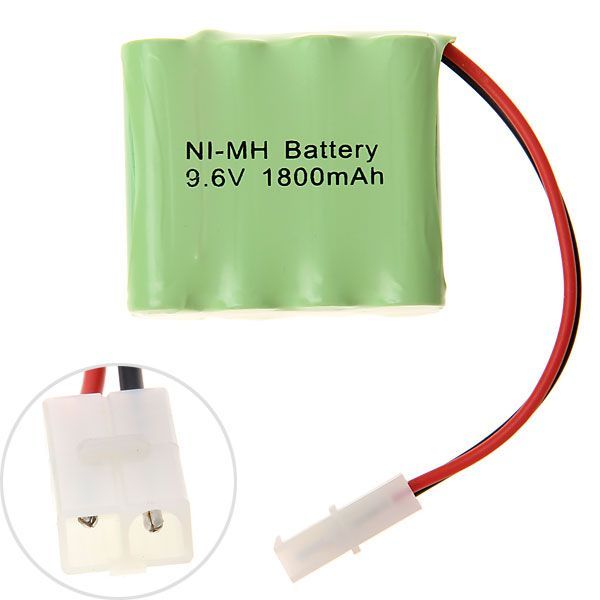 9.6V AA 1800mAh Ni-MH oplaadbare batterij Milieuvriendelijk Langdurig voor camera's en gamecontrollers