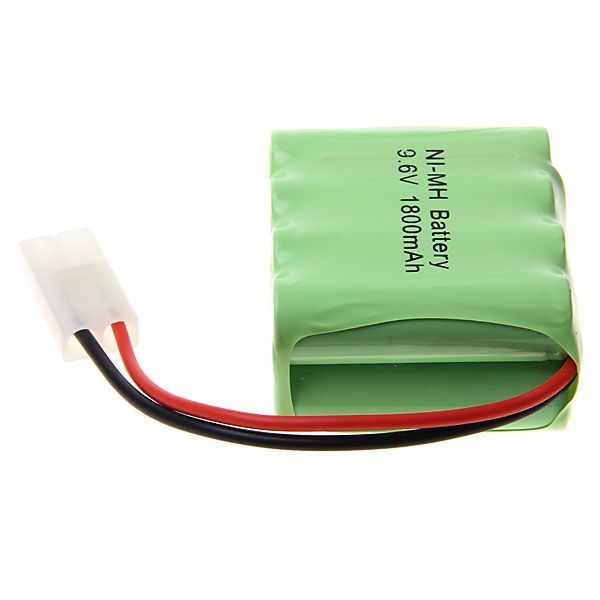 9.6V AA 1800mAh Ni-MH oplaadbare batterij Milieuvriendelijk Langdurig voor camera's en gamecontrollers