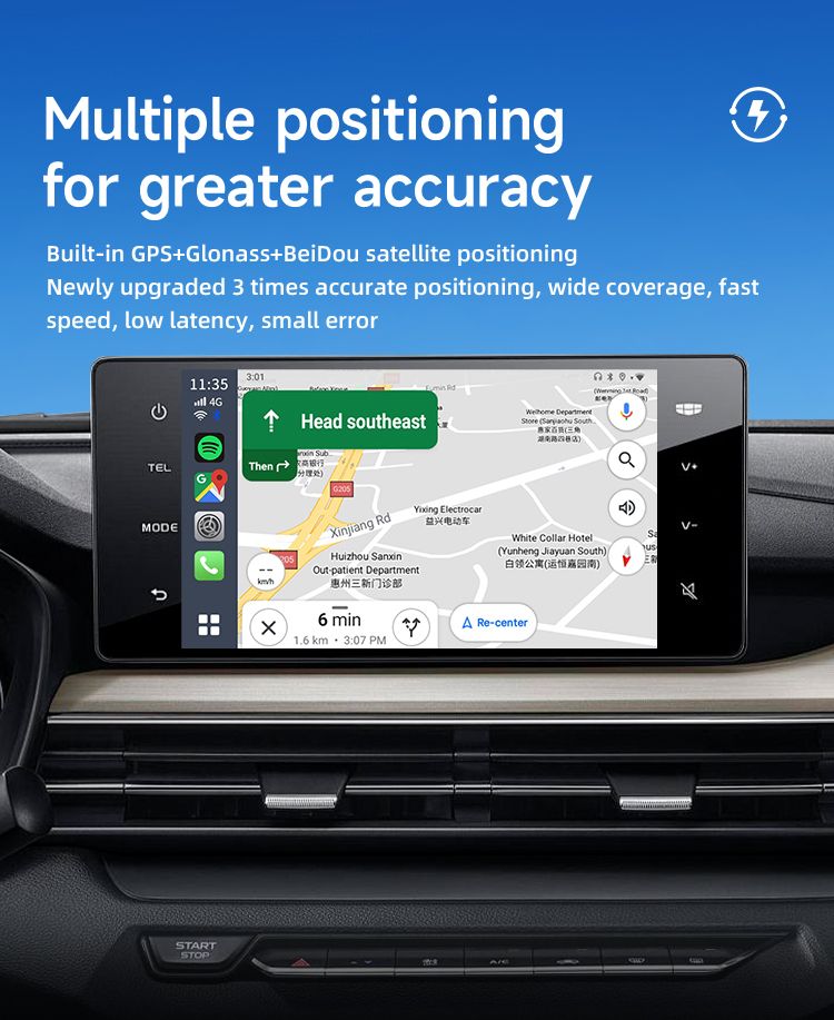 Carlinkit Android 13 TV Box Draadloze CarPlay Naadloze Connectiviteit 8 Core Adapter voor In-Car Entertainment