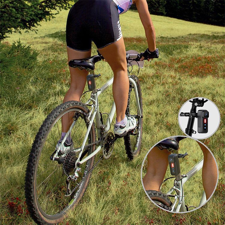 1080P Fietsrecorder Fietsachterlicht Multifunctionele Camera voor Fietsvlogs en Fietsveiligheid HD Video-opname