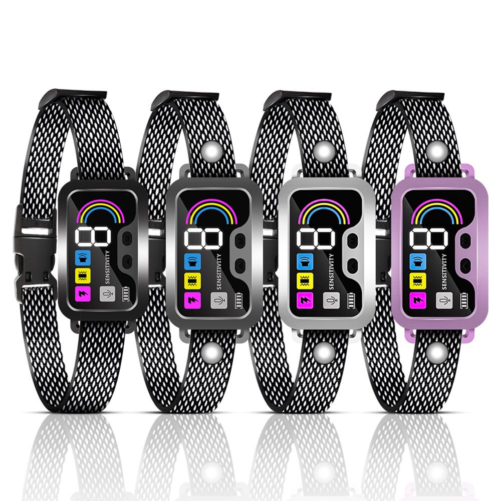 Slimme Automatische Anti-Blafhalsband Waterdichte Halsband Oplaadbare Blaftopper Humane Blaftcontrole voor Honden
