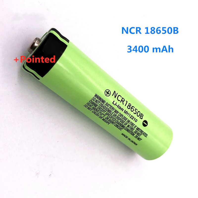 NCR18650B 3400mAh 18650 Li-Ion oplaadbare batterij