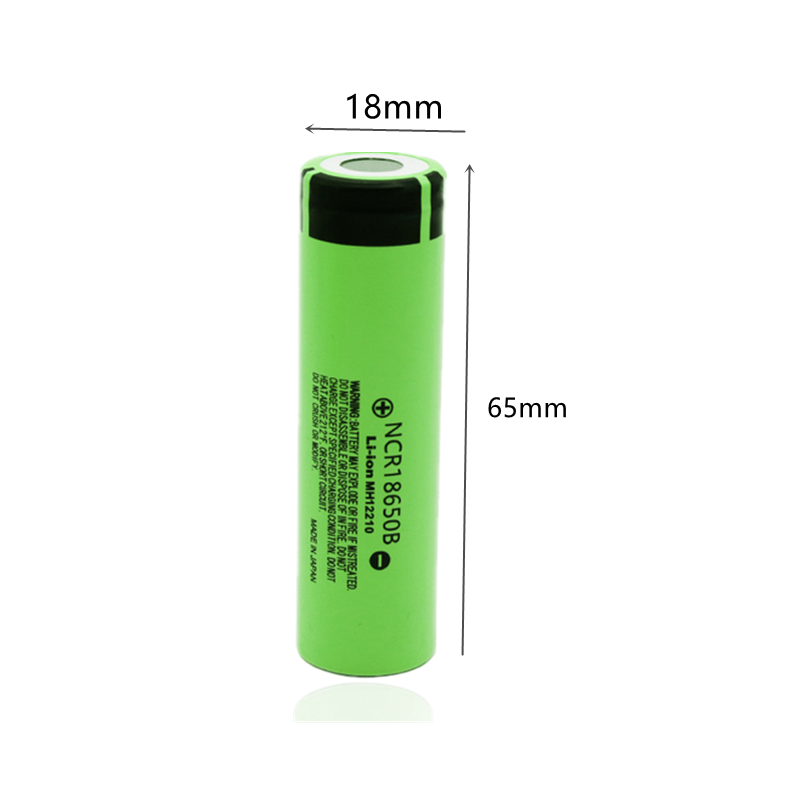 NCR18650B 3400mAh 18650 Li-Ion oplaadbare batterij