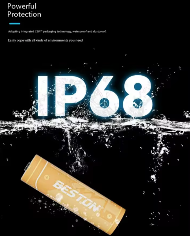 Beston Slimme Acculader 8 Vakken AA met 3600mWh 1.5V Oplaadbare Lithiumbatterij Snel Ladende Acculader Set