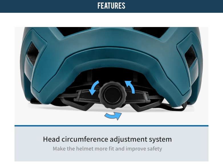 BATFOX Fietshelm voor Volwassenen Stijlvolle Verstelbare Mountainbikehelm met In-Mold Technologie Lichtgewicht