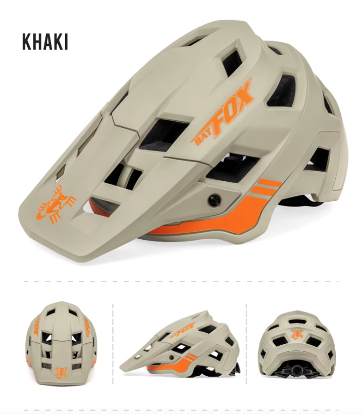 BATFOX Fietshelm voor Volwassenen Stijlvolle Verstelbare Mountainbikehelm met In-Mold Technologie Lichtgewicht