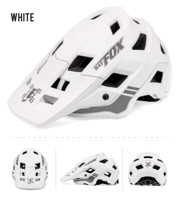 BATFOX Fietshelm voor Volwassenen Stijlvolle Verstelbare Mountainbikehelm met In-Mold Technologie Lichtgewicht