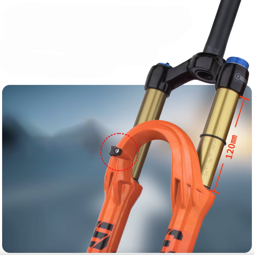 Bolany Mountainbike-voorvork 27,5 of 29 inch hoogwaardige luchtvering schokdempend voor MTB-liefhebbers