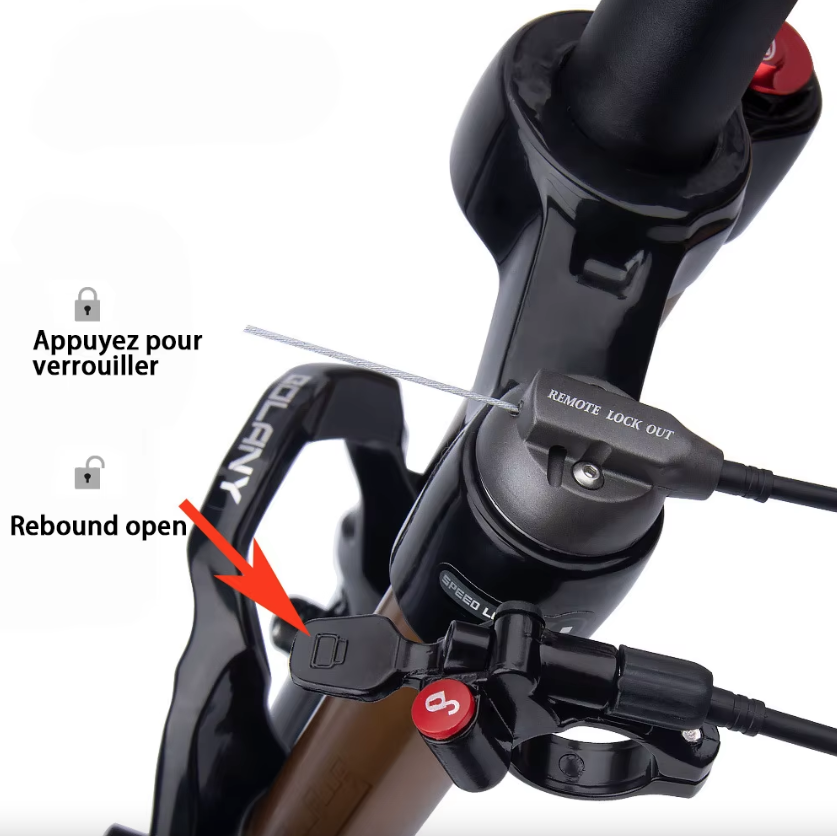 Bolany Mountainbike-voorvork 27,5 of 29 inch hoogwaardige luchtvering schokdempend voor MTB-liefhebbers