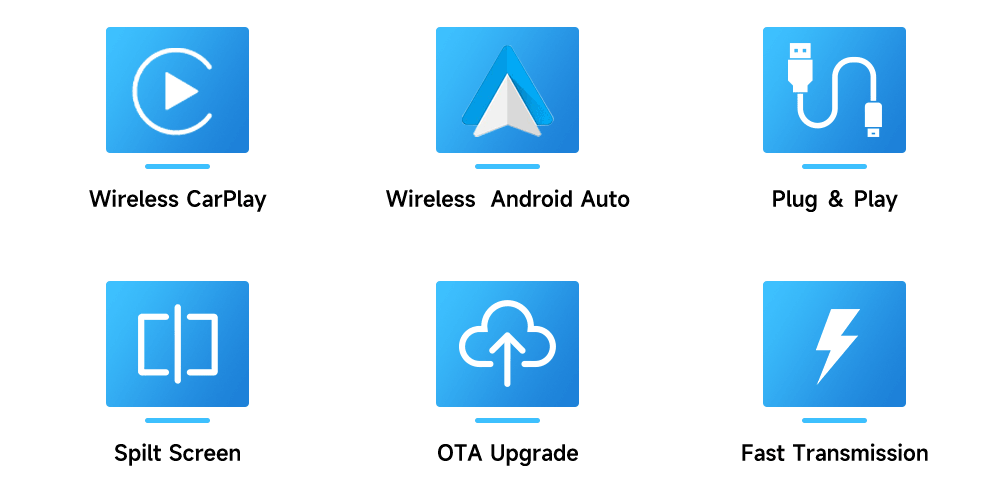 CarlinKit 2air 5.0 Draadloze Adapter CarPlay Android Auto Naadloze Integratie Cross-Platform Compatibiliteit