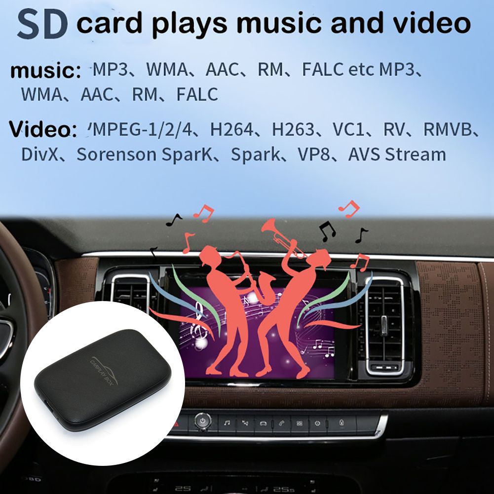 Carplay Box Draadloze Android Auto Adapter met Netflix en YouTube voor het ultieme in-car entertainment apparaat