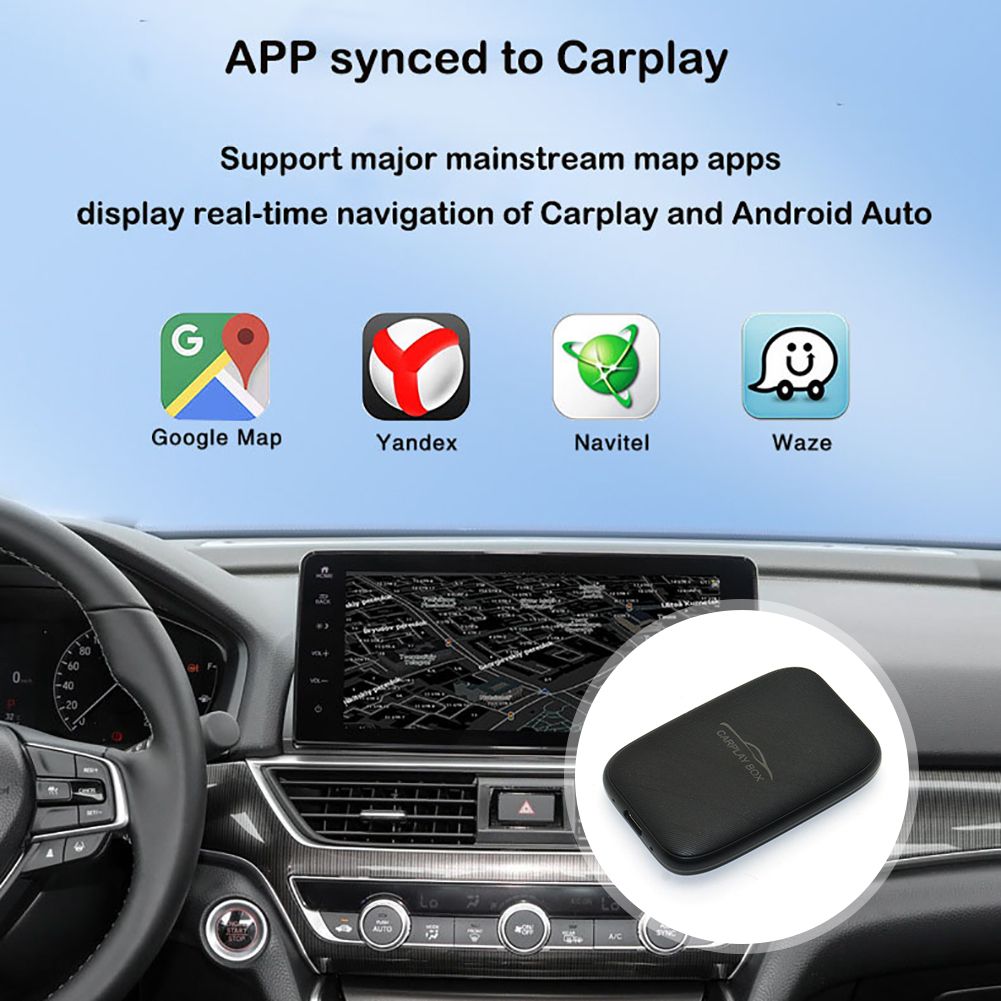 Carplay Box Draadloze Android Auto Adapter met Netflix en YouTube voor het ultieme in-car entertainment apparaat