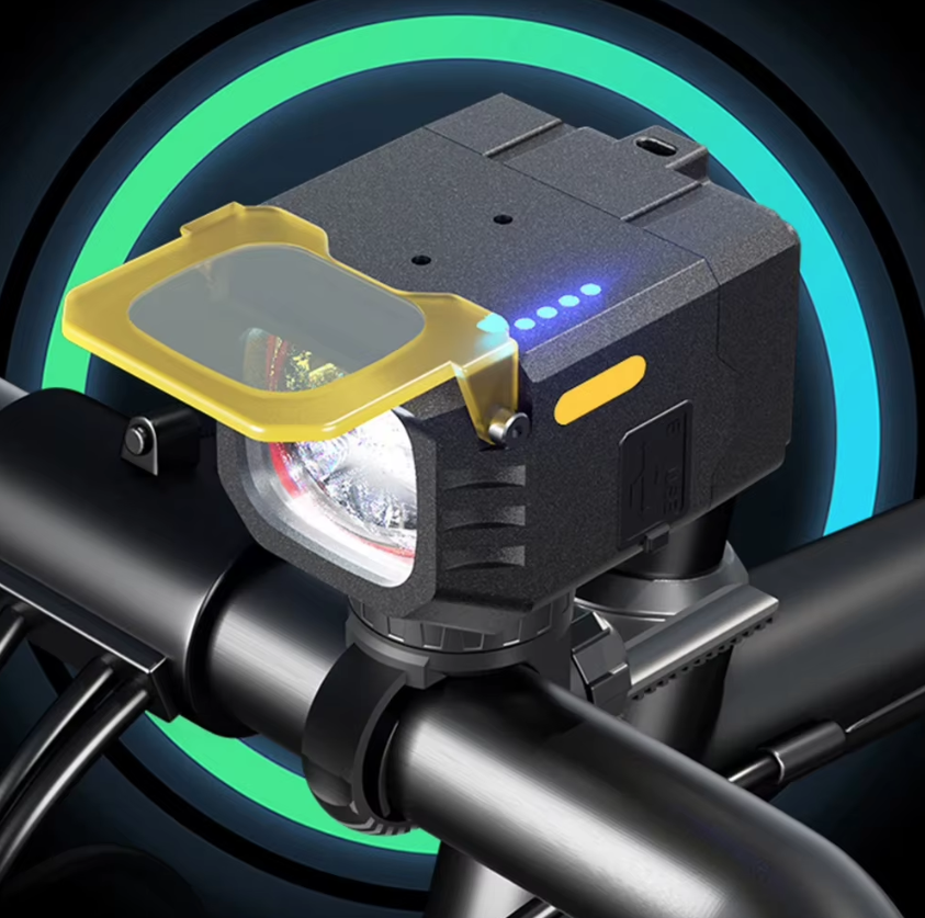 Nitebeam Hangende Afsnijding Kabel Fietsvoorlamp 30W Krachtige Verlichting Duurzaam Aluminium Handenvrij Gebruik