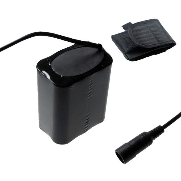 UltraFire 5521 DC-interface 8.4V 13200mAh waterdichte hoogcapaciteits fietsaccu voor LED-fietsverlichting