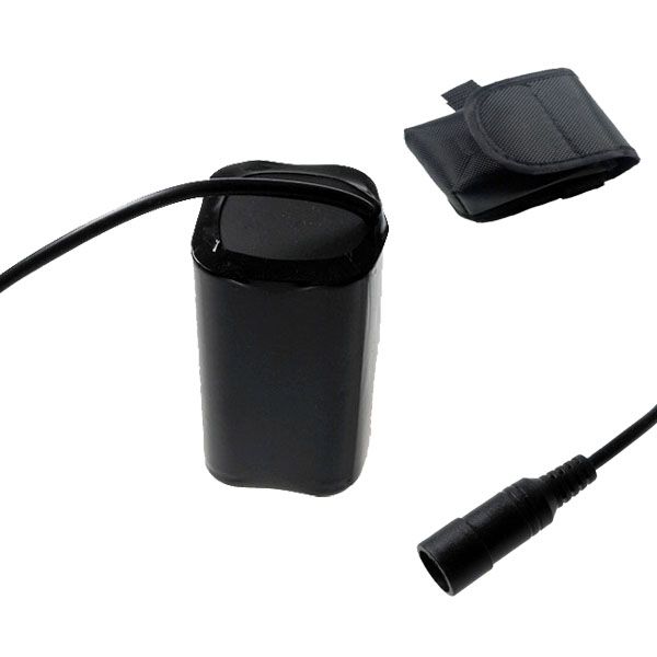 UltraFire 5521 DC Interface 8.4V Fietslampaccu, duurzaam, 4800mAh, waterdicht, oplaadbaar, voor nachtelijk fietsen