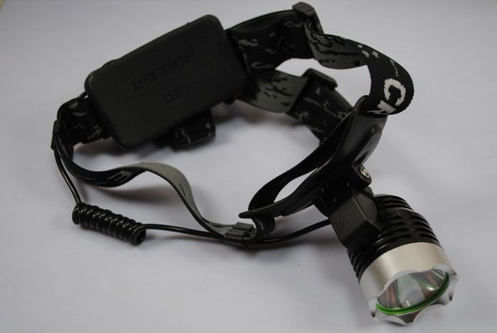 UltraFire A1 1200 lumen hoog vermogen T6 LED hoofdlamp met 3 standen, lichtgewicht en waterdicht voor buitengebruik