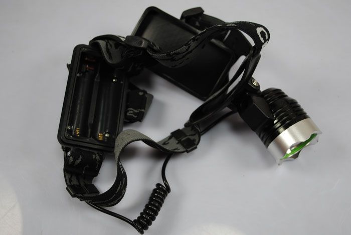 UltraFire A1 1200 lumen hoog vermogen T6 LED hoofdlamp met 3 standen, lichtgewicht en waterdicht voor buitengebruik